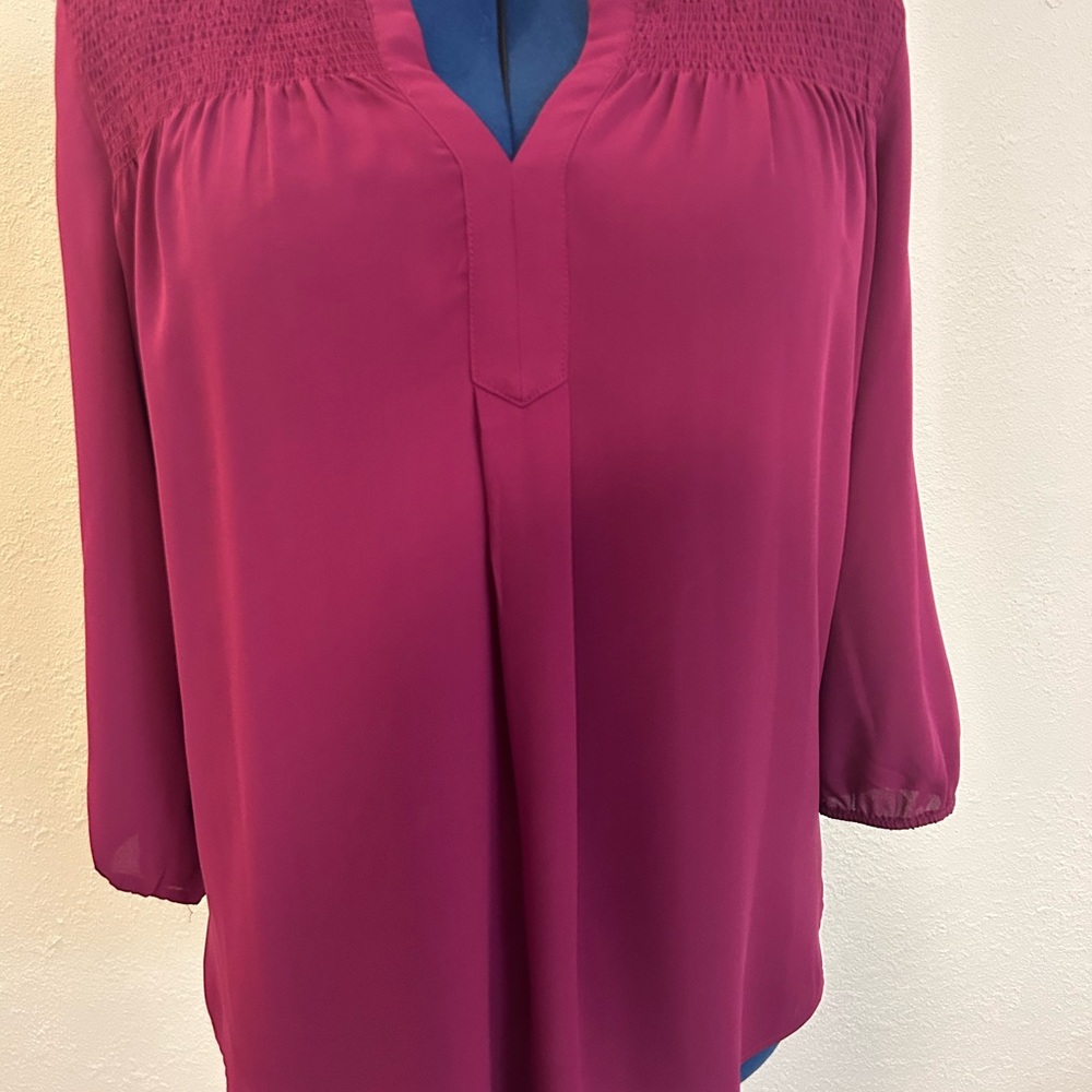DR2 Women's Magenta Blouse